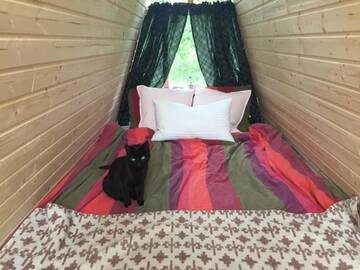 Фото номера Двухместный номер с 1 кроватью Кемпинги Triangle Cabin г. Laitila 7